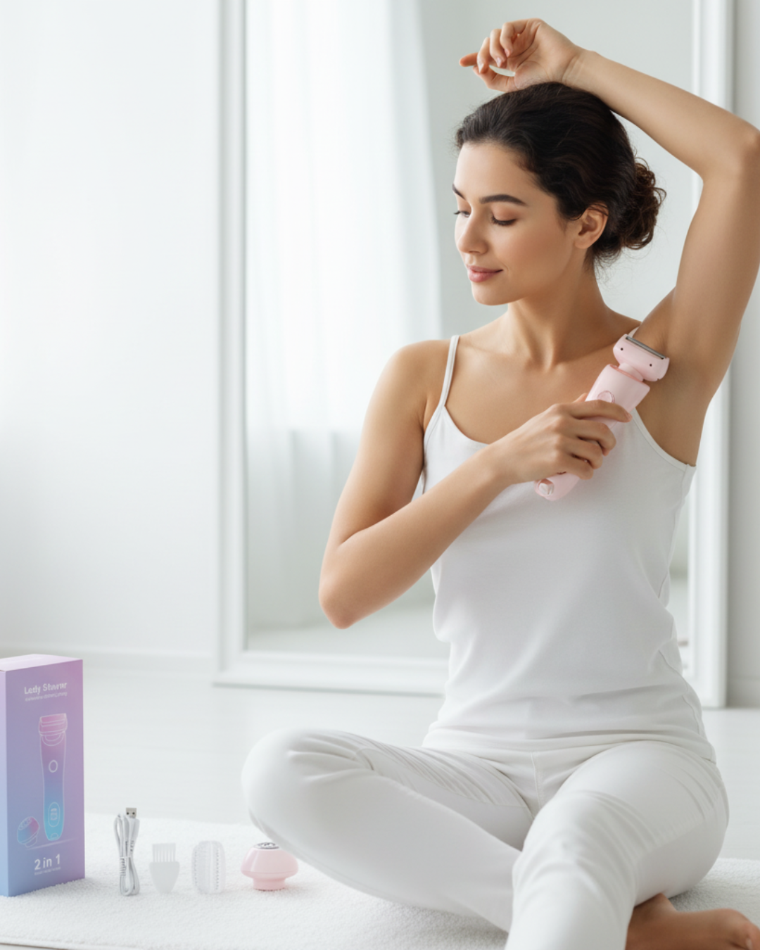 SilkAura Shaver — Smooth skin without the pain, every time