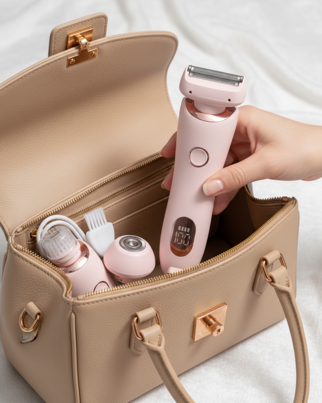SilkAura Shaver — Smooth skin without the pain, every time