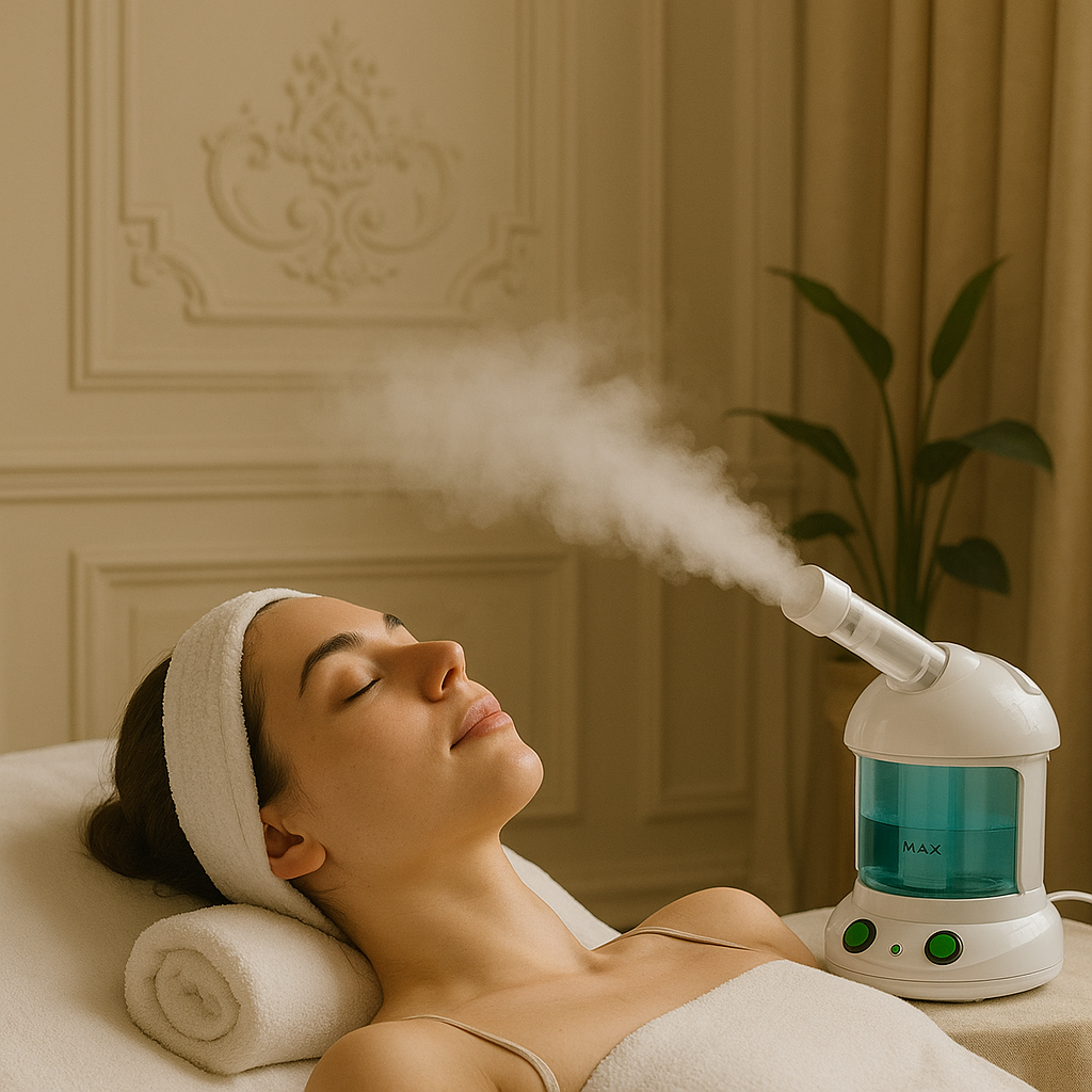 GlowMist™ Ionic Facial Steamer with Nano Hot Mist