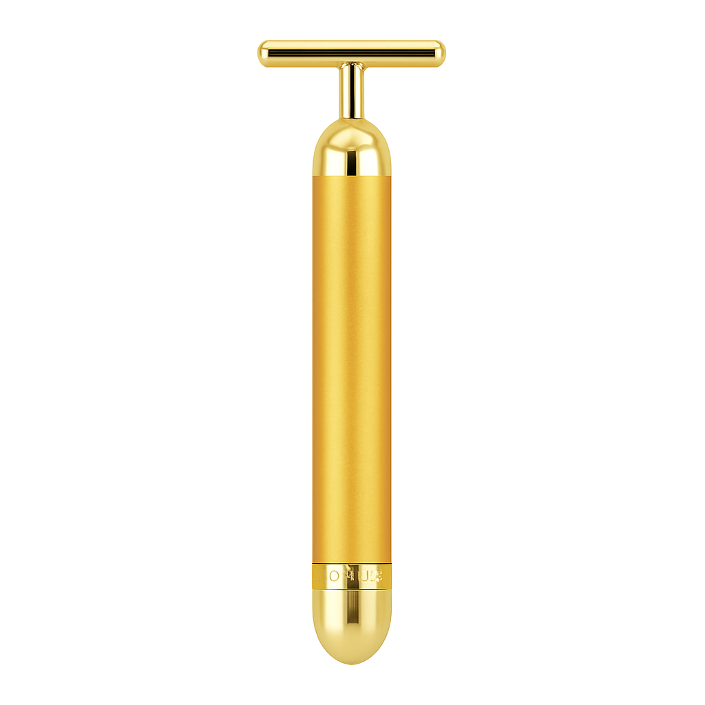 24K Gold T-Bar Massager