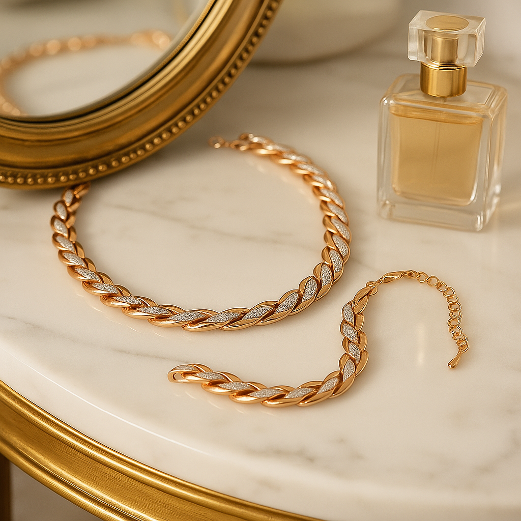 Lustra™ – Elegantes Schmuckset aus Glas