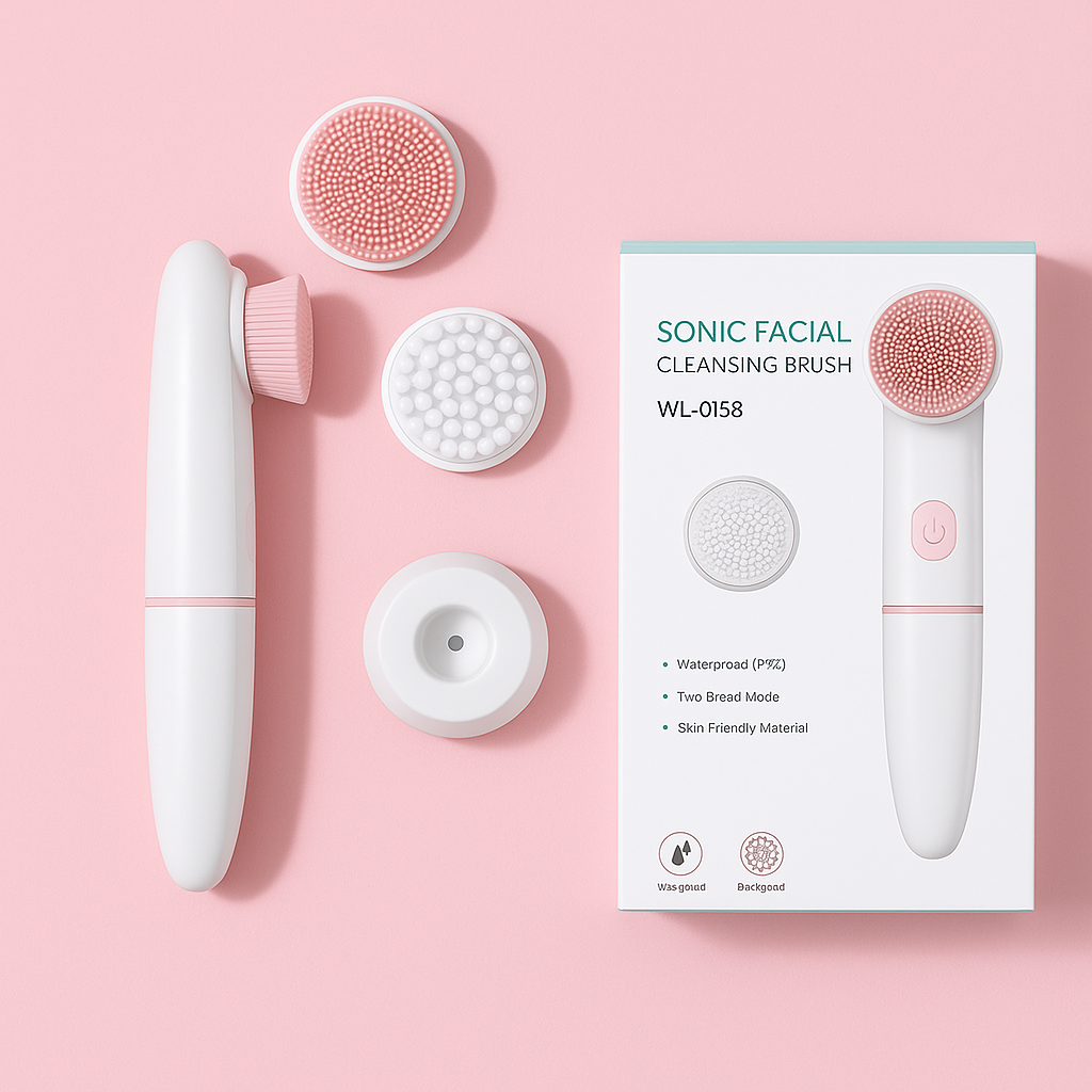 GlowSonic™ 2-in-1 Gesichtsreinigungsbürste