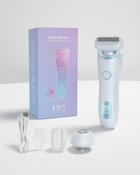 SilkAura Shaver — Smooth skin without the pain, every time
