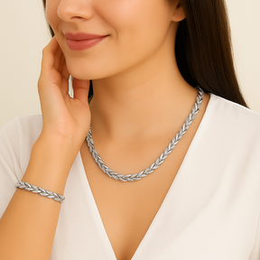Lustra™ – Elegante glazen sieradenset