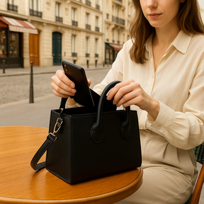 Solvéra™ – Gebeeldhouwde minimalistische tas