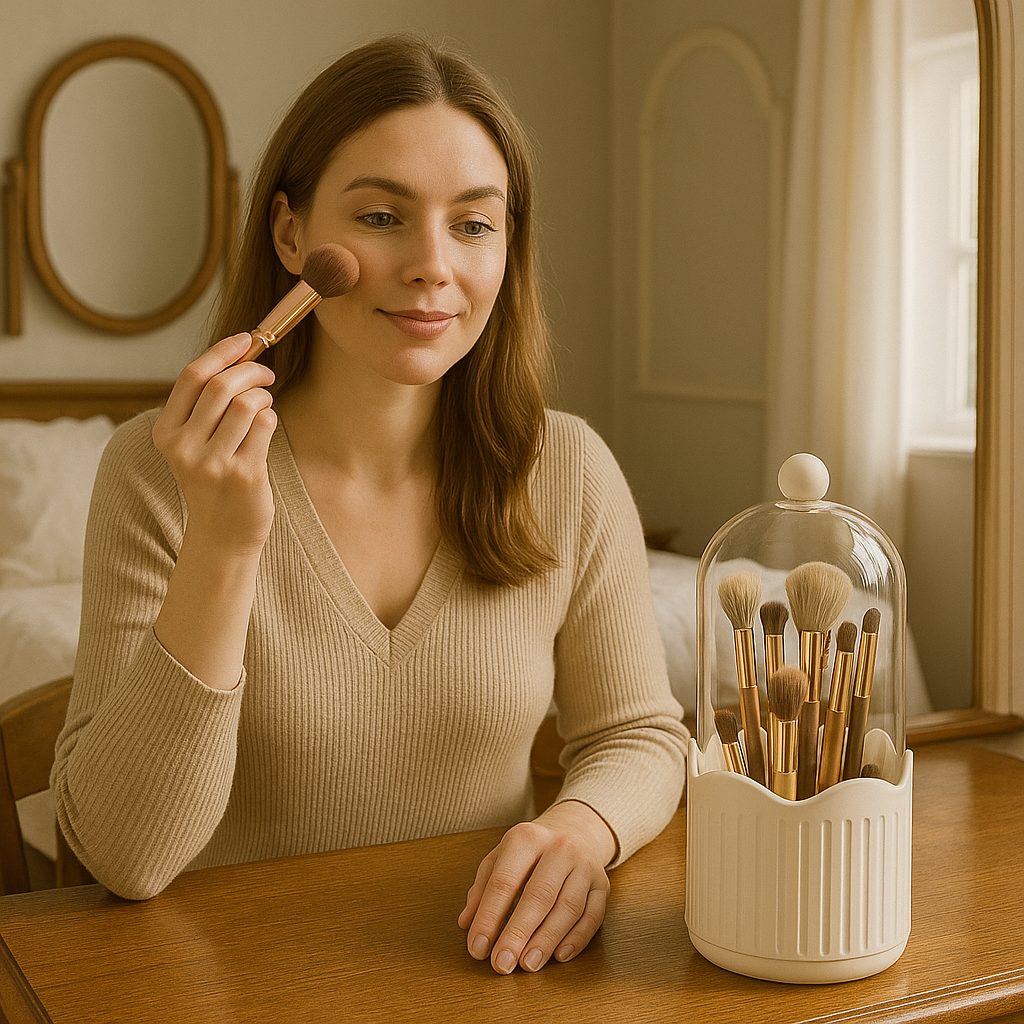 MakeBox™ – 360° drehbarer Make-up-Organizer
